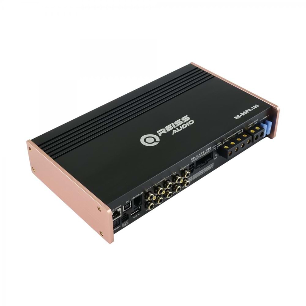 REISS AUDIO RSDSP6.100 8 CHANNEL 6 CHANNEL 6X100W AMPLIFIER