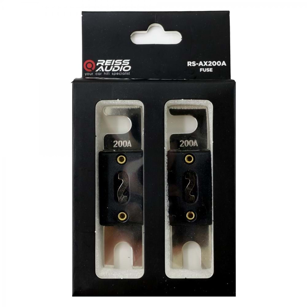 REISS AUDIO RS AX200A 2 Lİ SİGORTA İÇİ