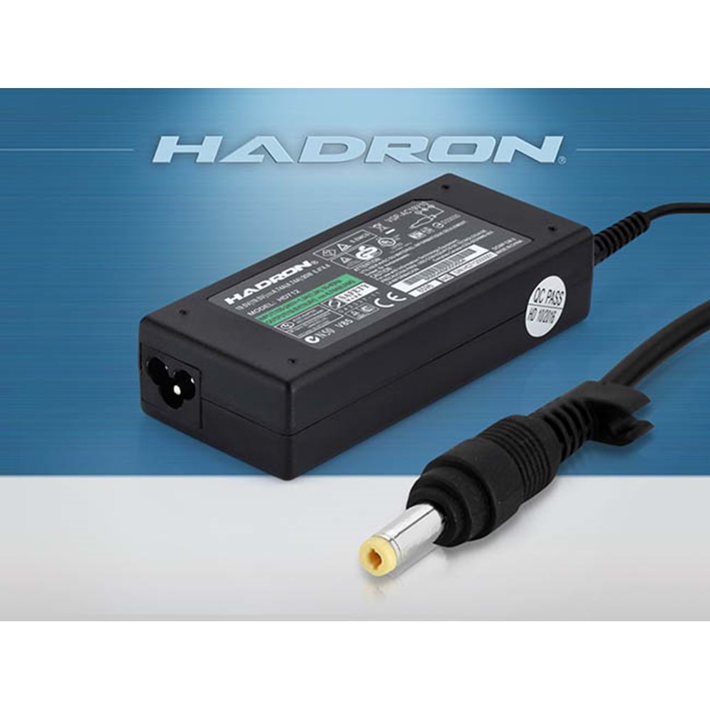 TR//HADRON HD717 Hp Compaq 18.5V 3.5A 4.8 1.7 50 Notebook Adaptör
