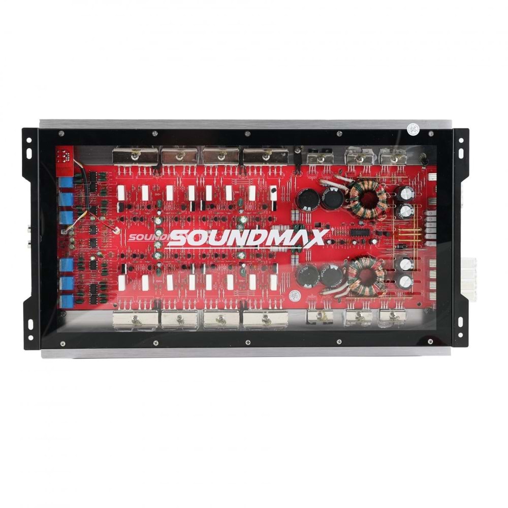 SOUNDMAX SX4100.4 AB CLASS 5000W 4 KANAL AMFİ