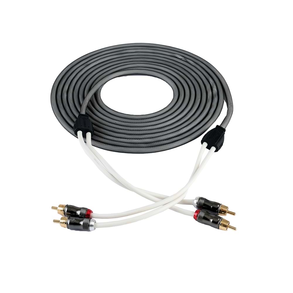 REISS AUDIO RSGR05 5 Metre Örgülü Rca Kablo
