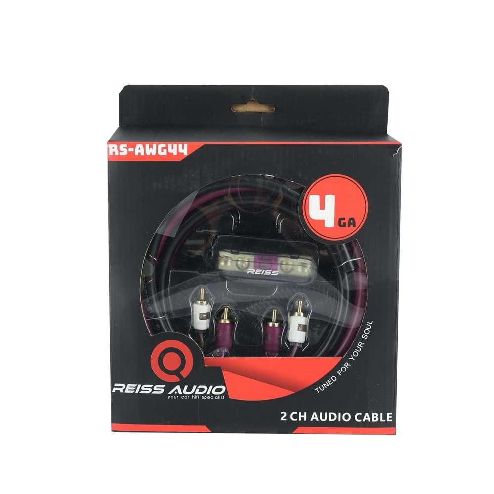 REISS AUDIO RSAWG44 4 GA %50 BAKIR KABLO SETİ