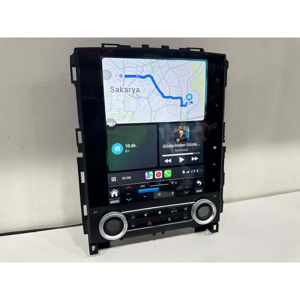 NEWFRON NFAR18 RENAULT MEGANE 4 8 ÇEKİRDEK 6RAM 64GB ANDROİD AUTO CARPLAY