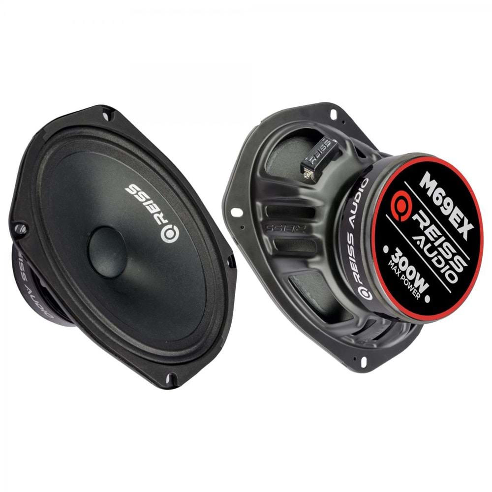 REISS AUDIO RSM69EX 180 RMS 300W 6X9 OVAL MİDRANGE HOPARLÖR