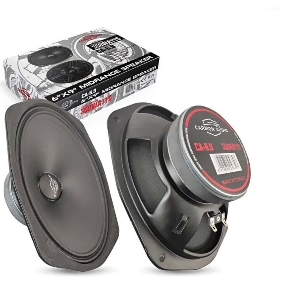 CARMON AUDIO SPL6.9 6X9 360W OVAL HOPARLÖR