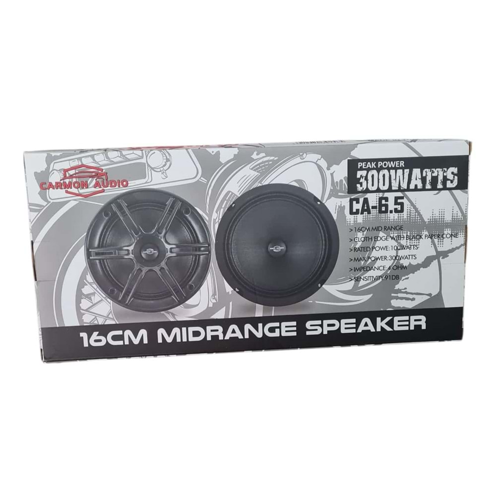 CARMON AUDIO CA6.5 300WATT 16CM MİDRANGE