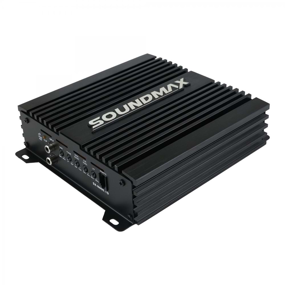 SOUNDMAX SXN600.1D OTO AMFİ MONO BAS KONTROL