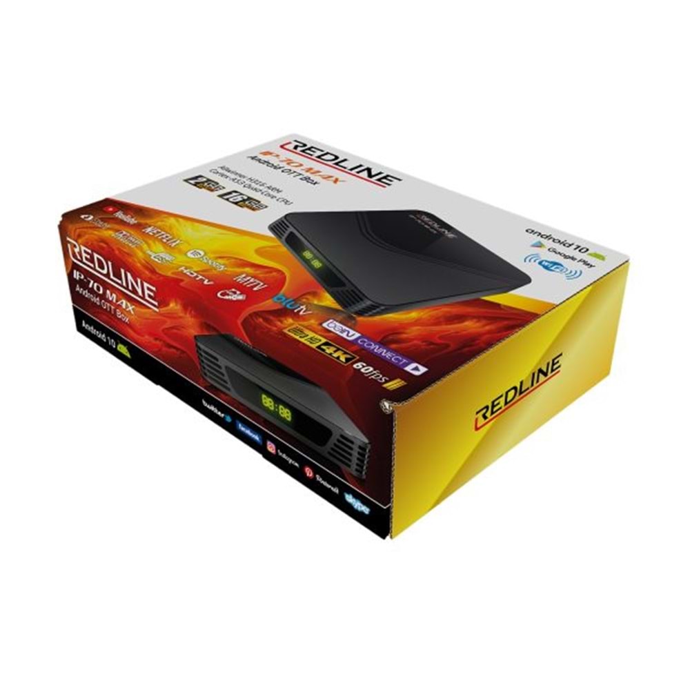 REDLİNE IP700 MAX 2/16 RAM ANDROİD TV BOX