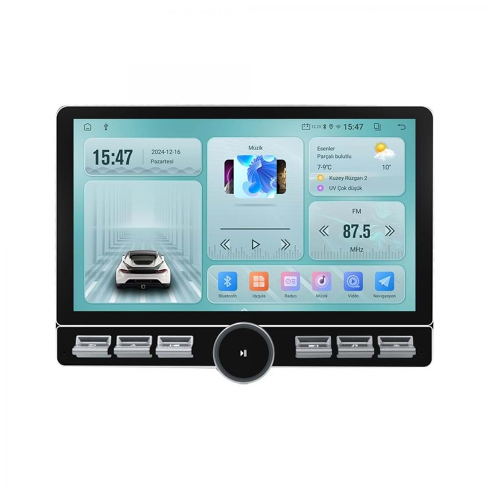 NEWFRON NFZ106 ANDROID 13 4GB DDR+32GB ROM 4 ÇEKİRDEK