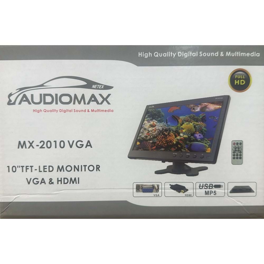 AUDİOMAX NETEX MX2010VGA 10