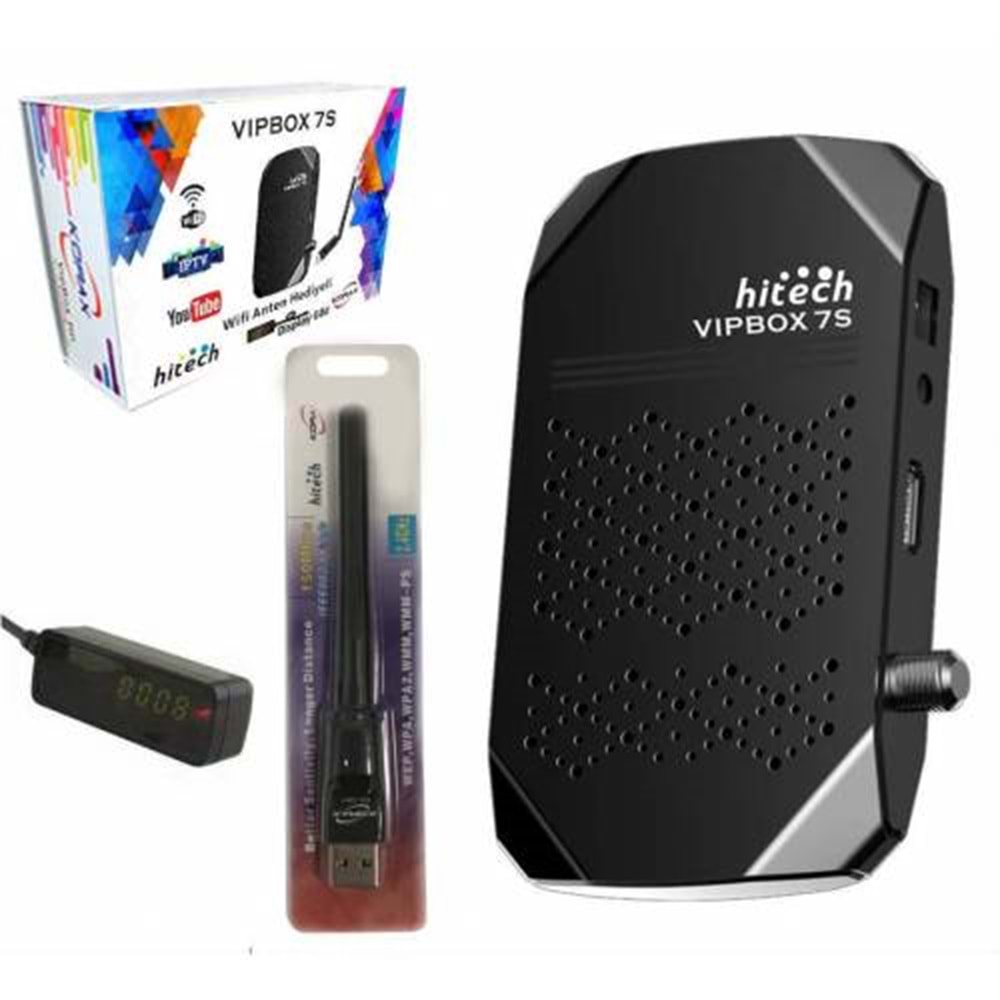 KORAX Vipbox 7S Free Wifi Anten Hediyeli 1080 Full Hd Uydu