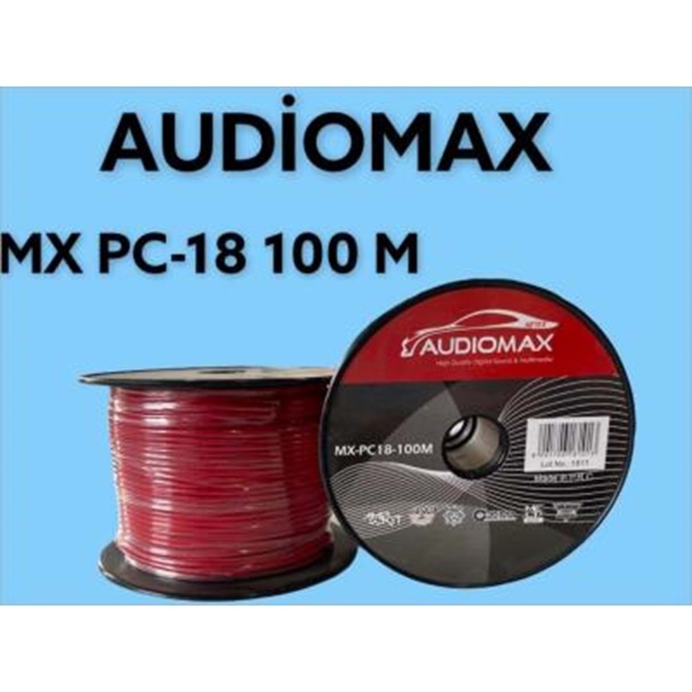 TR//AUDİOMAX MXPC18 100m Tetik Kablo MX-PC18
