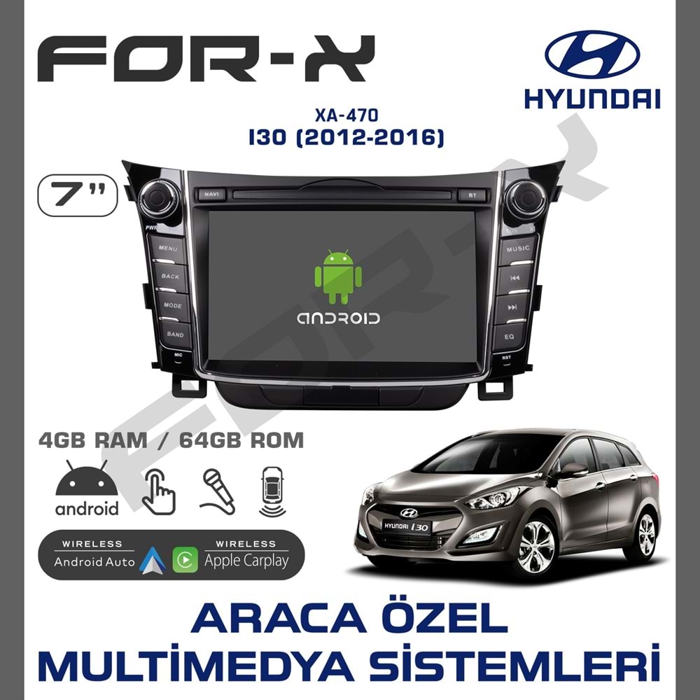 FORX XA470 HYUNDAI İ30 4 64 2012 2016