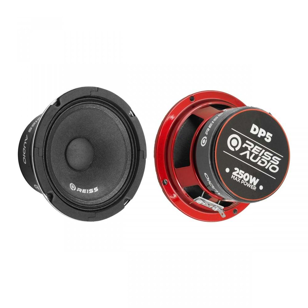 REISS AUDIO RSDP5 13 Cm 500WATT 150RMS METAL KAPAKLI MİDRANGE