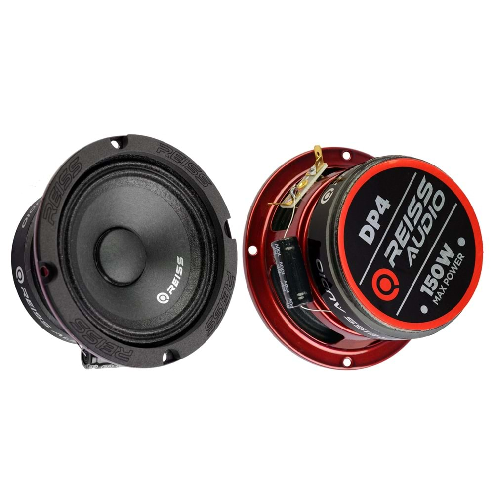 REISS AUDIO RSDP4 10 Cm 300WATT 150RMS METAL KAPAKLI MİDRANGE