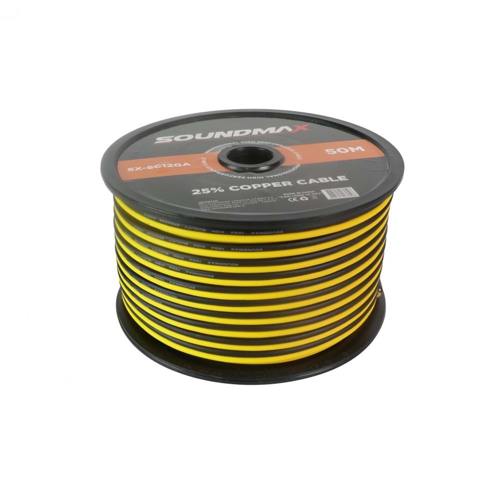 SOUNDMAX SXSC12GA 12GA 50MT %25 COOPER KABLO