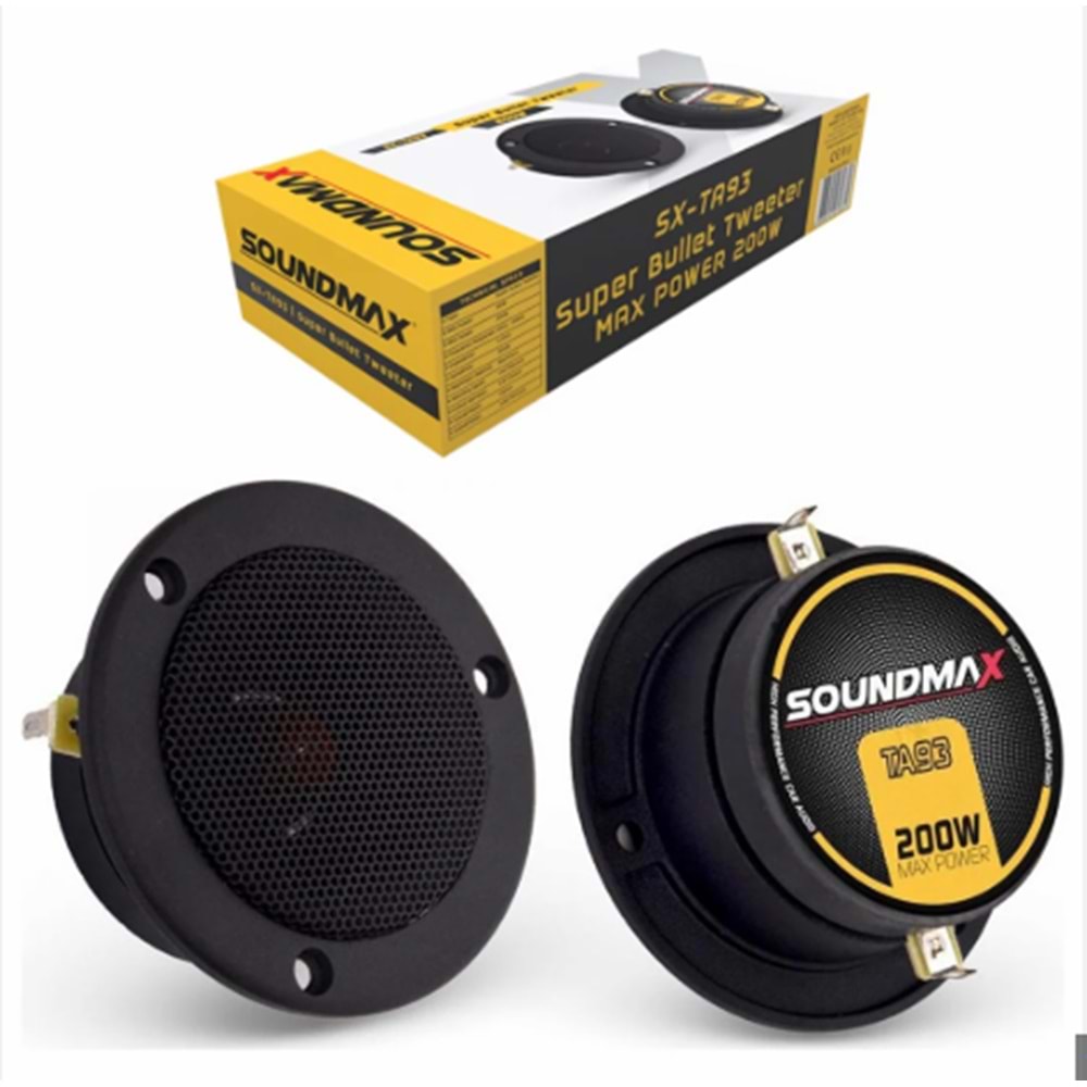 SOUNDMAX SXTA93 SOUNDMAX 9.7 CM SUPER BULLET TWEETER