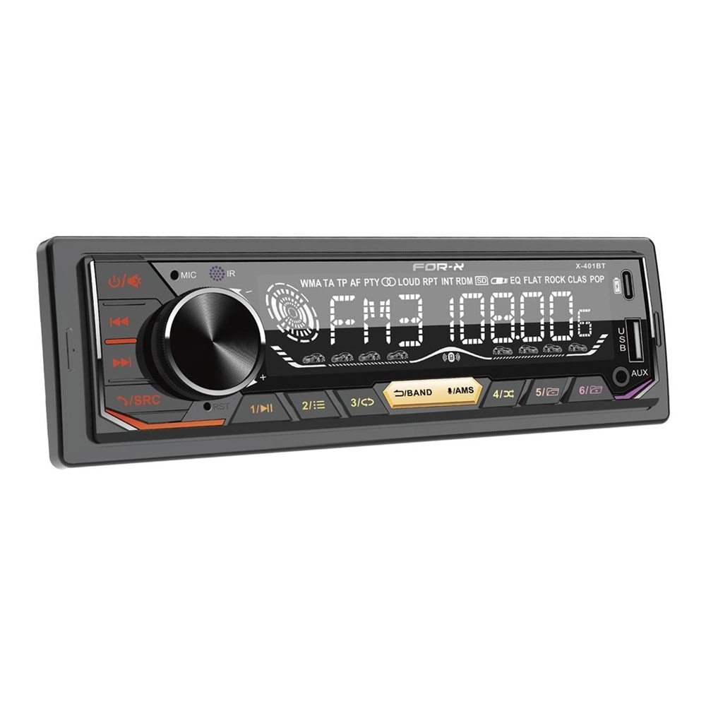 FORX X401BT 4X60W APP CONTROL USB TEYP