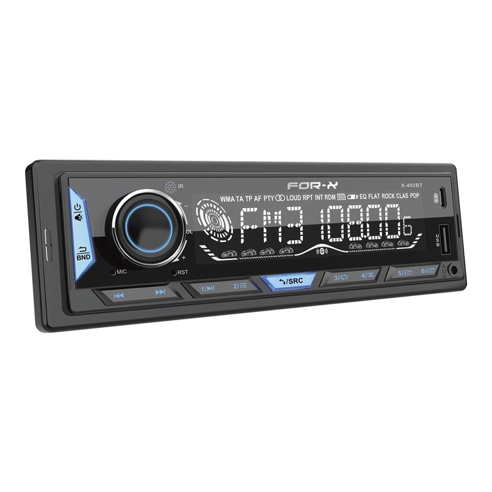 FORX X402BT 4X60W APP CONTROL USB TEYP