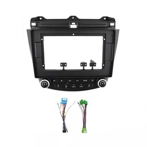 NEWFRON HONDA ACCORD 2003-2008 CR065B ÇERÇEVE SİYAH 10.1