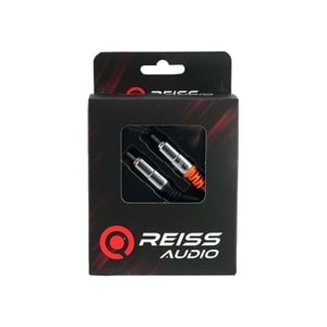 REISS AUDIO RSGW02 2 METRE SİLİKONLU RCA KABLO