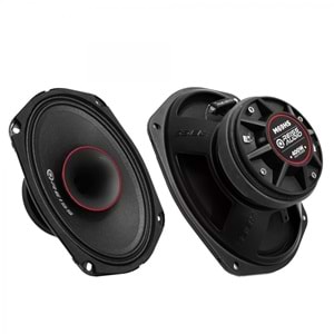 REISS AUDIO RSM69HS 150 RMS 300W 6X9 OVAL MİDRANGE HOPARLÖR