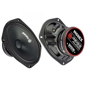 REISS AUDIO RSM69EX 180 RMS 300W 6X9 OVAL MİDRANGE HOPARLÖR