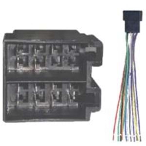 FULLY G-510B İso Tip Dişi Oto Teyp Soketi