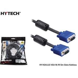 TR//Hytech HYVGA115 UPTECH MK203 VGA M/M 5m Data Kablosu