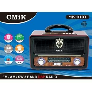 TR//CMİK MK111BT USB SD FM PLAYER