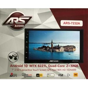 ARSAUDIO ARS7232A 7İnch ANDROİD 10 2GB 32 DOUBLE TEYP