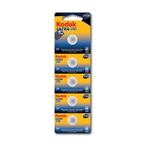 TR//KODAK CR1620 Ultra Lityum Para Pil-Pakette 5 Adet