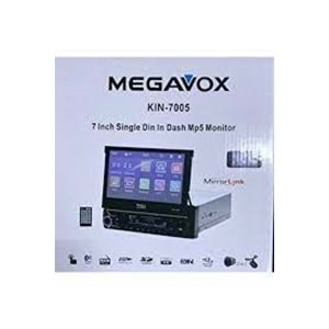 TR//MEGAVOX DIN7005 7İNÇ BT/USB/FM DOUBLE INDASH