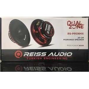 REISS AUDIO RSPRO8HX 300 Watt 20Cm Pro Midrange