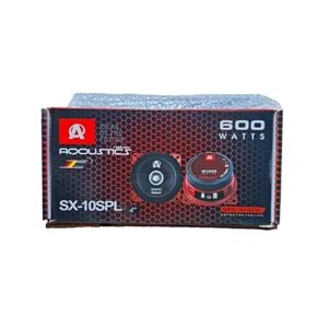 NETEX AQOUSTİCS SX10SPL 10 Cm Midrange