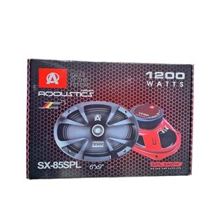 NETEX AQOUSTİCS SX85SPL OVAL MİDRANGE 1200 WAT 150 RMS