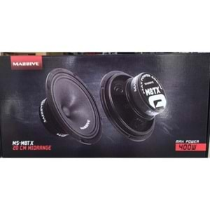 MASSİVE MSM8TX 20 CM 120 RMS MİDRANGE