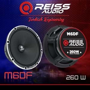 REISS AUDIO RSM6DF 16 CM MIDRANGE 130 RMS 260W