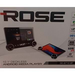 ROSE DC8710BT-232 2/32 RAM 10.1inch ANDROİD MEDİA PLAYER