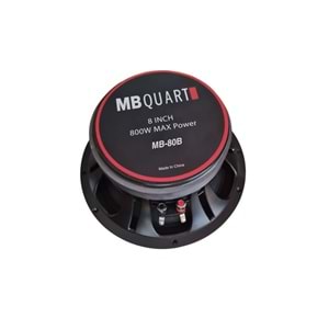 MB QUART MB80B 20 CM 200 RMS MAX 800W MIDRENGE