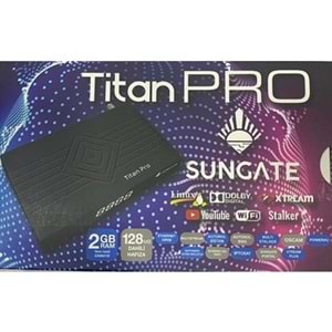 Sungate Titan PRO 2 GB 128 GB IPTV Uydu Alıcısı