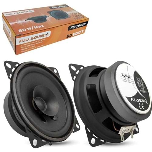 FULLSOUND KFS1040D 10CM TWEETERSIZ OTO HOPARLÖR