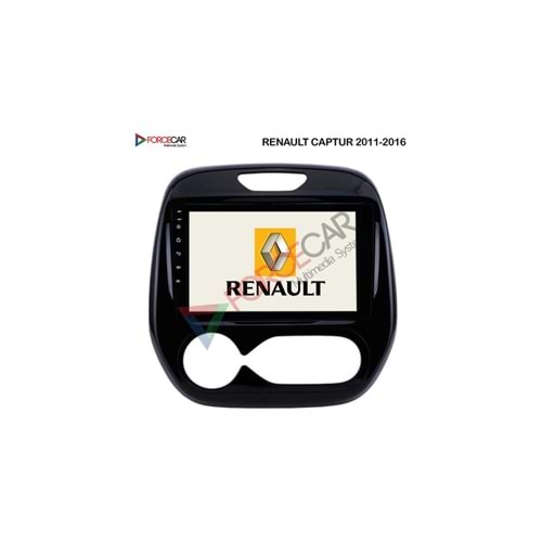 NEWFRON CR177B RENAULT CAPTUR 2011-2016 ÇERÇEVE SİYAH 9 İNCH