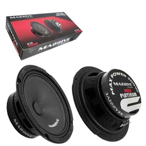 MASSIVE MSM60FX 16 CM 300W 120RMS MİDRANGE