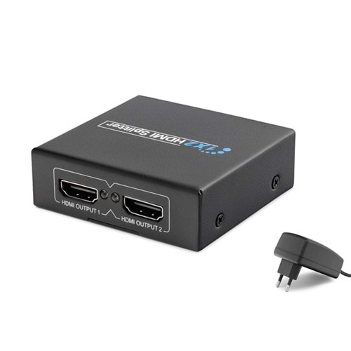 GABBLE(16388) GABHS02 Hdmi Splitter 1 Giriş 2 Çıkış