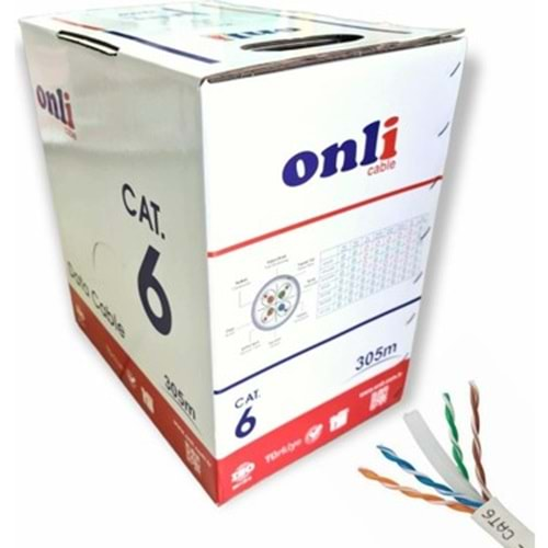 ONLİ 100MT 24AWG CAT6 KABLO