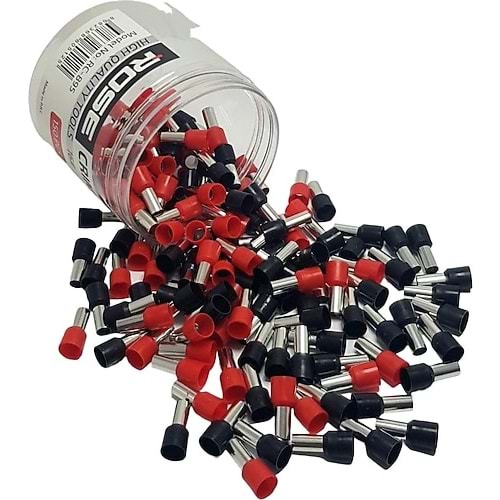 ROSE RC895 Izoleli Sıkmalı Kablo Pabucu 150 ADET