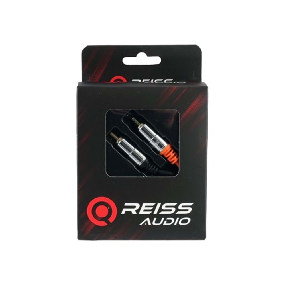 REISS AUDIO RSGW02 2 METRE SİLİKONLU RCA KABLO