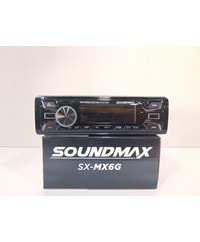 SOUNDMAX SXMX6G 4x50 Watt Çift Usb + Aux + Fm + Bluetooth Oto Teyp