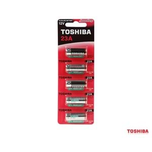 TR//Toshiba 23A BP Alkalin Pil 5Li Pakette Bulunur